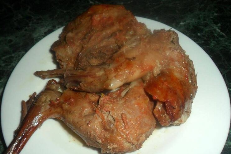 Carne de coello para aumentar a potencia